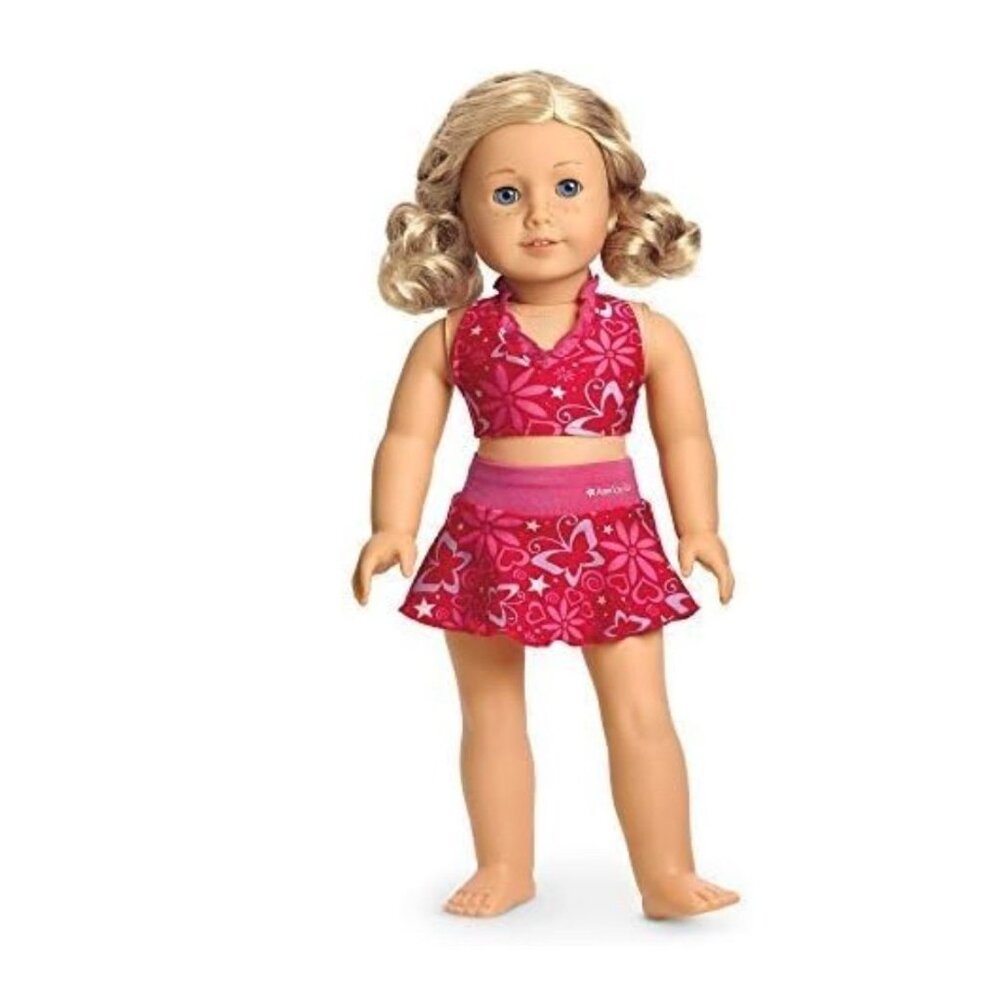 American Girl Berry Skirtini Swim Suit - Picture 2 of 5